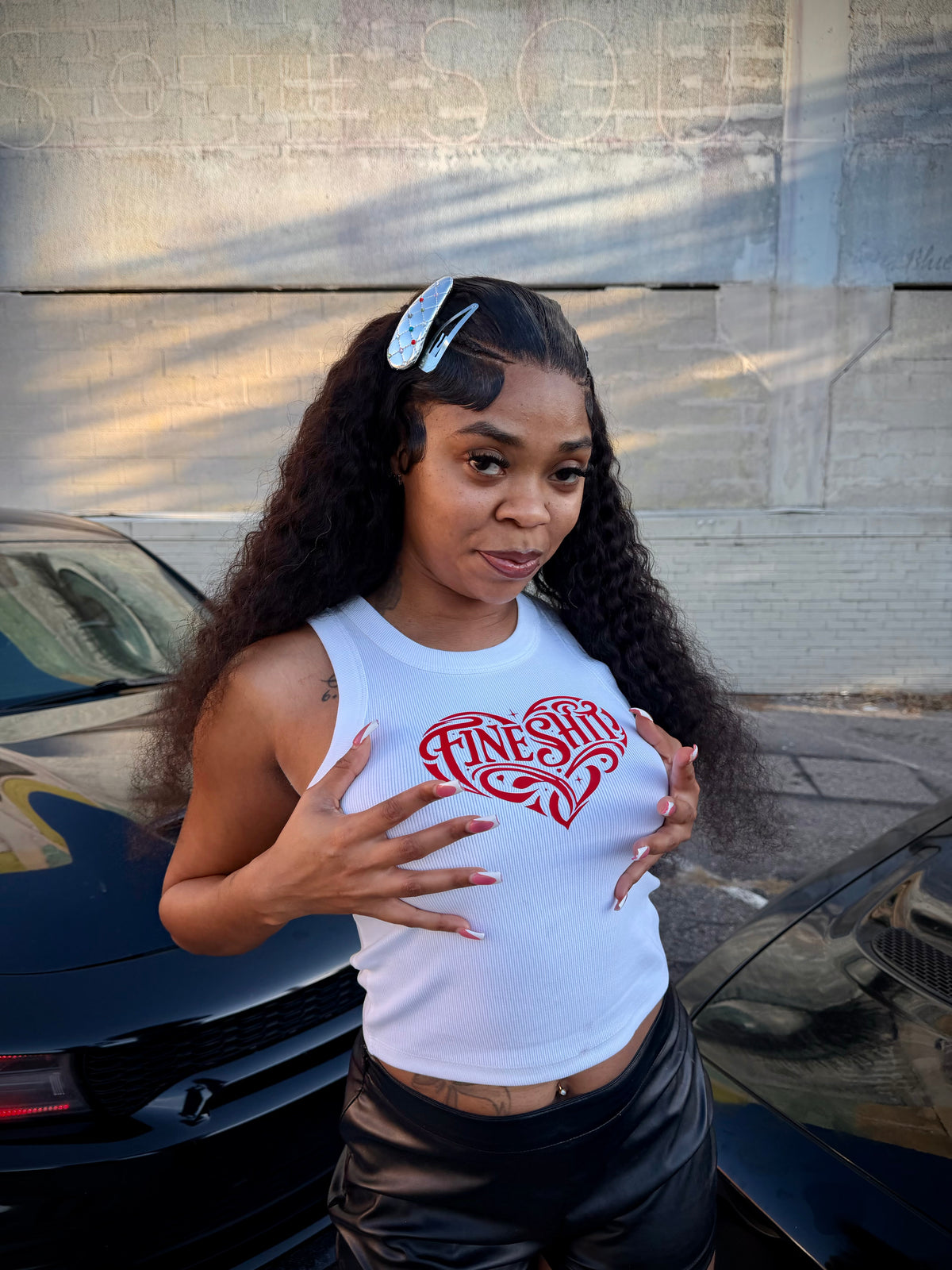 FINESHIT Cropped Tank Tops