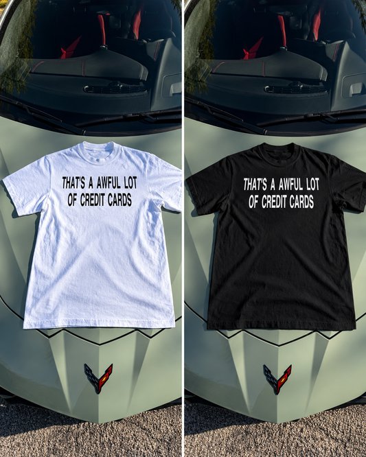 Credit Cards Tee's